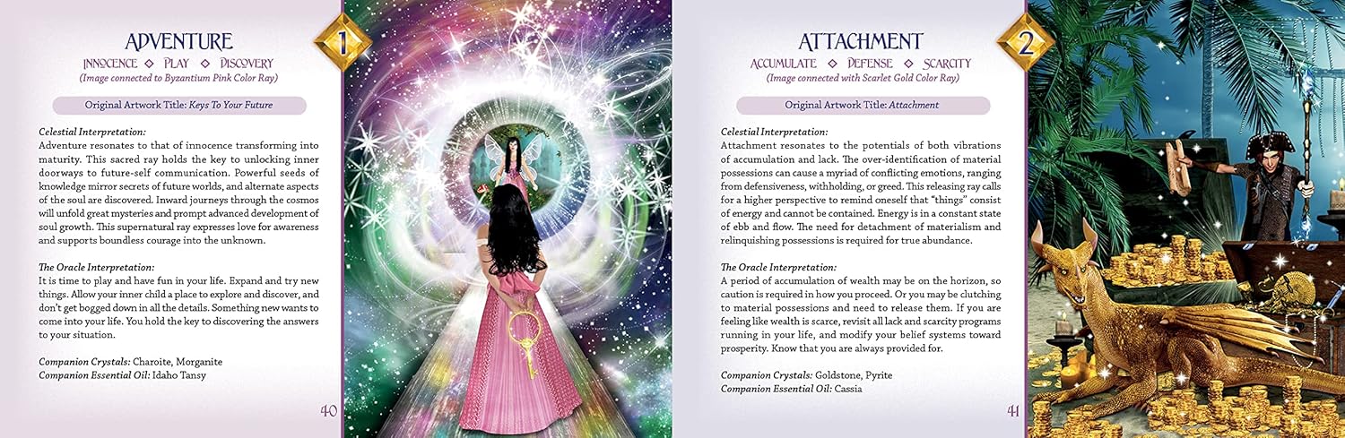Magical Dimensions Oracle Cards and Activators: (Oracle Kit Box Set with 55 Cards and Guide Book)