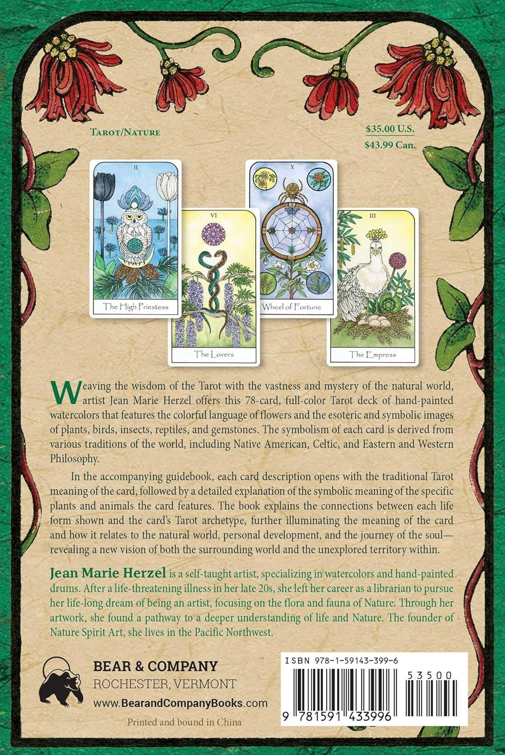 Nature Spirit Tarot: A 78-Card Deck and Book for the Journey of the Soul