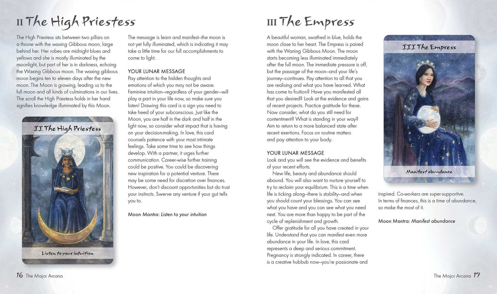 Lunar Tarot: Manifest your dreams with the energy of the moon and wisdom of the tarot