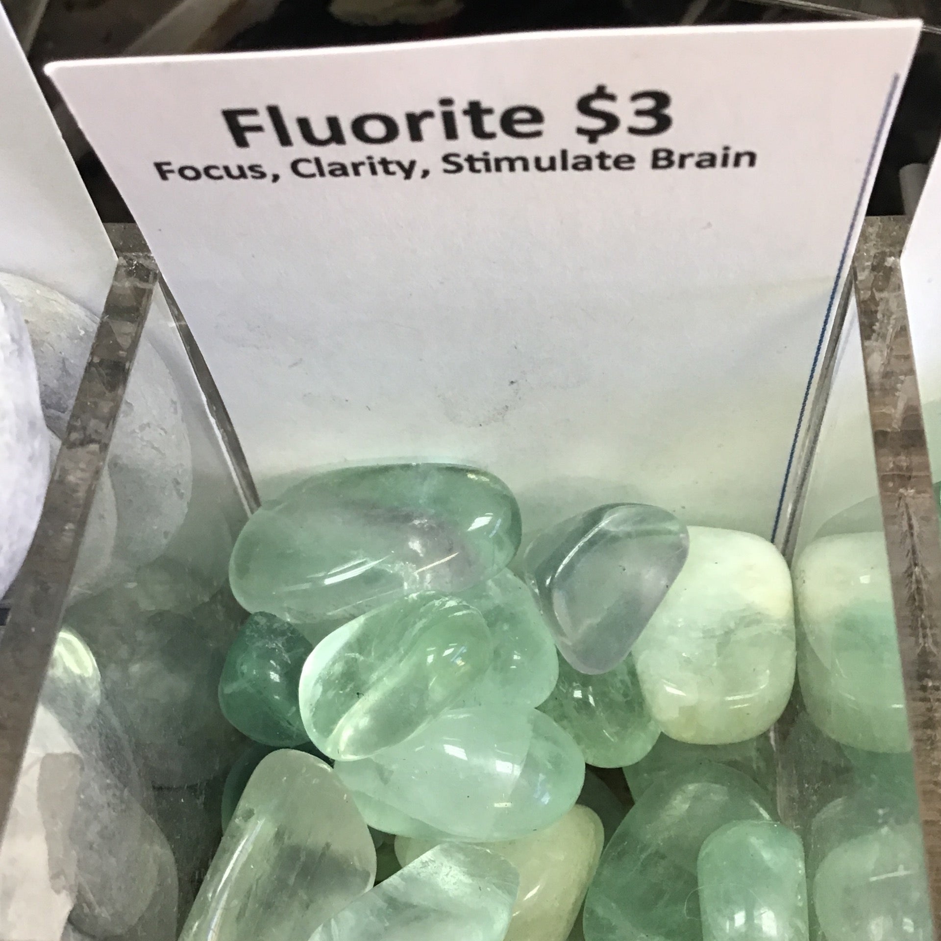 Tumbled Fluorite small