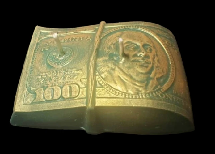 Benjamin/Cash Money Candle