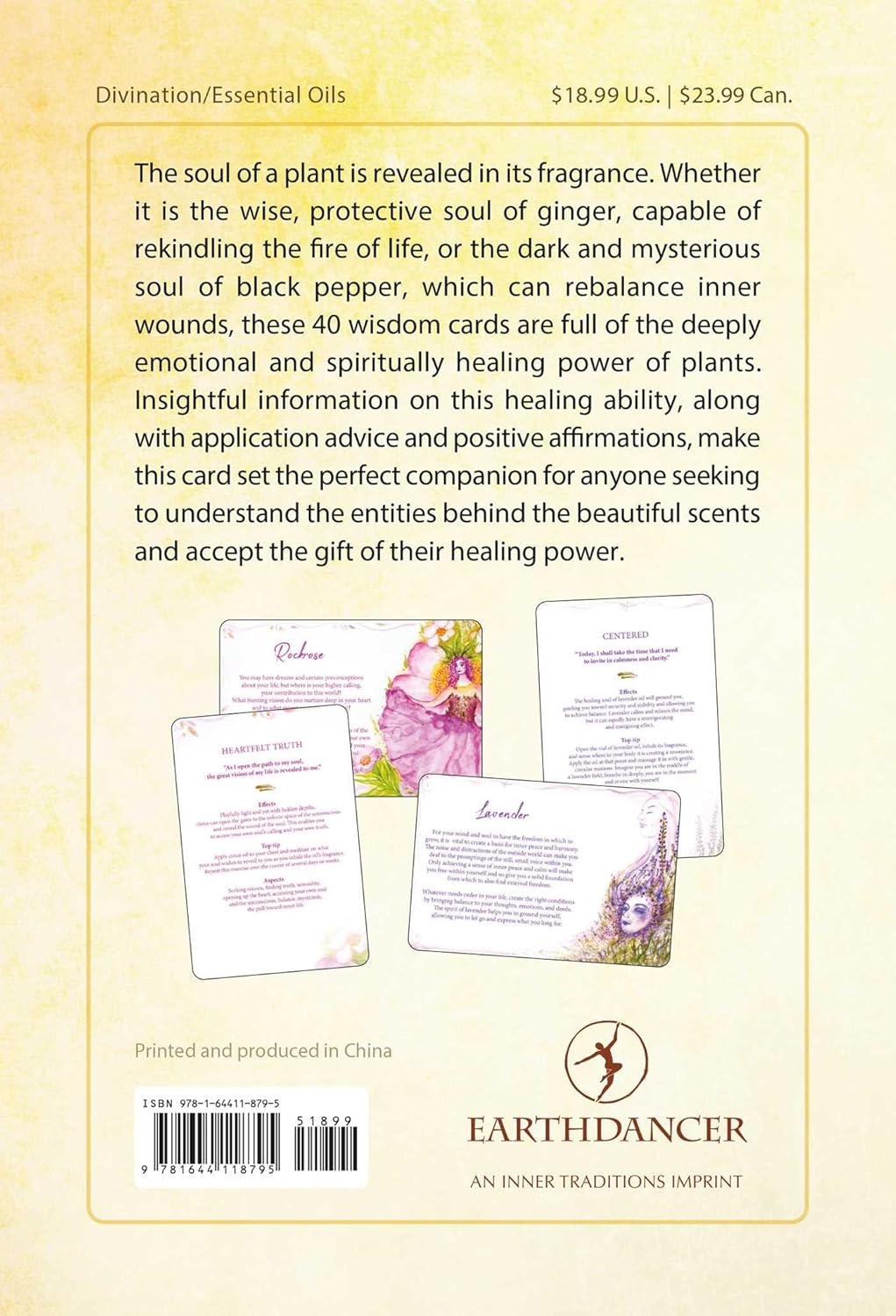 Essential Oils Oracle Cards: Wisdom and Guidance from 40 Healing Plants