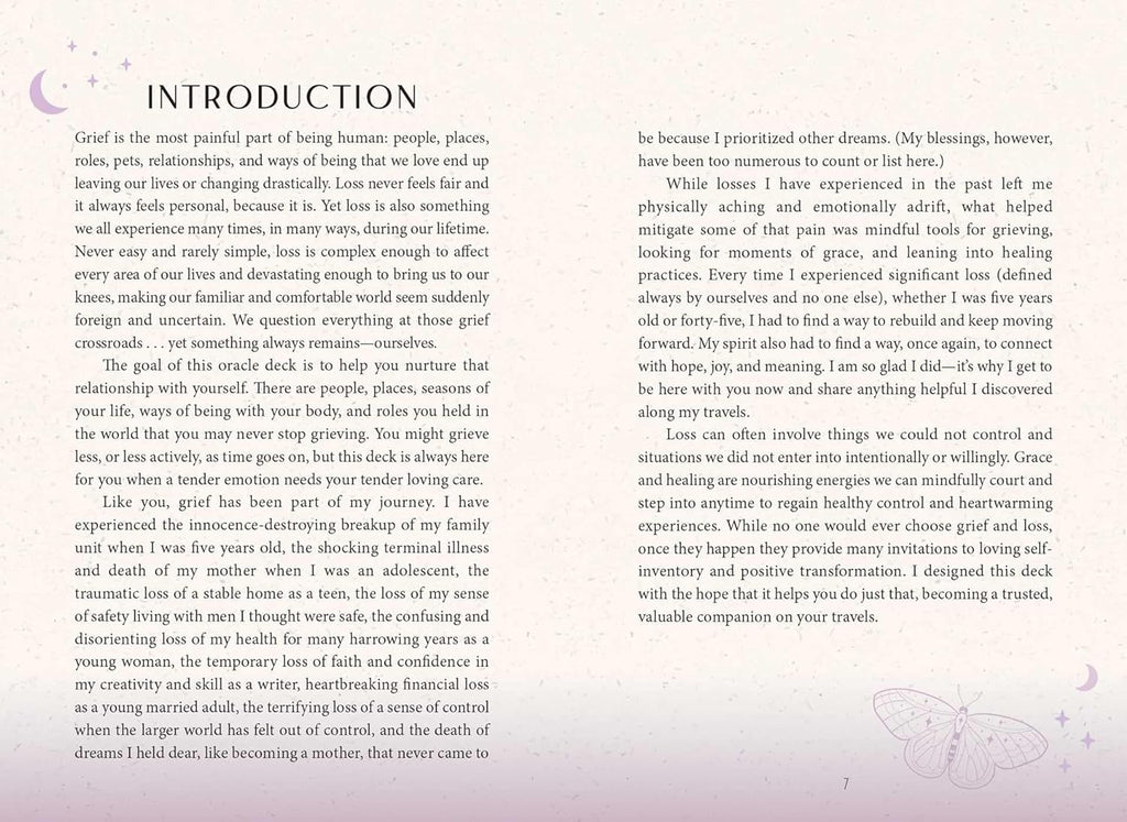 Grief, Grace and Healing Oracle Deck and Guidebook