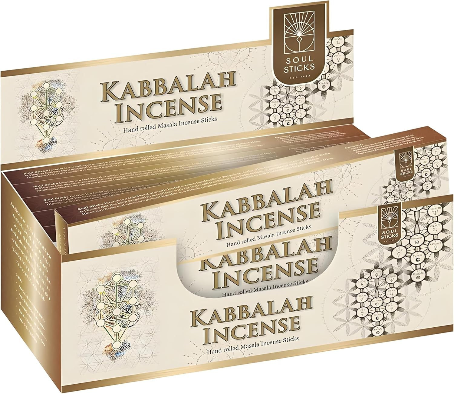 Kabbalah Natural Masala Incense Sticks