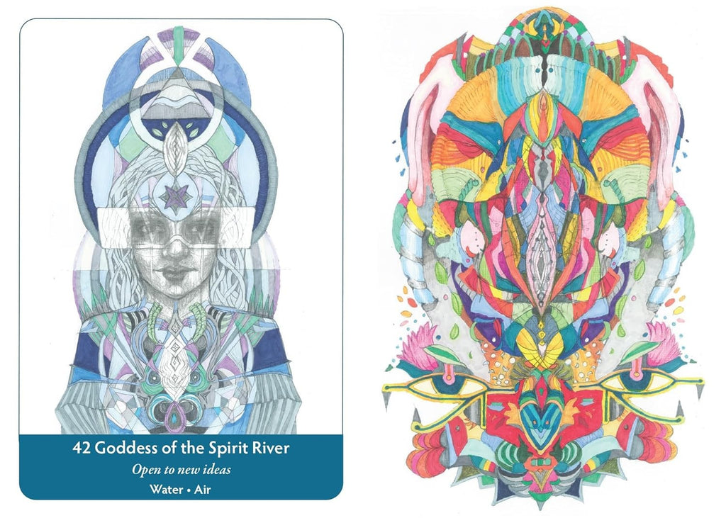 Elemental Goddess Oracle: 45 Cards and Guidebook (Sacred Planet)