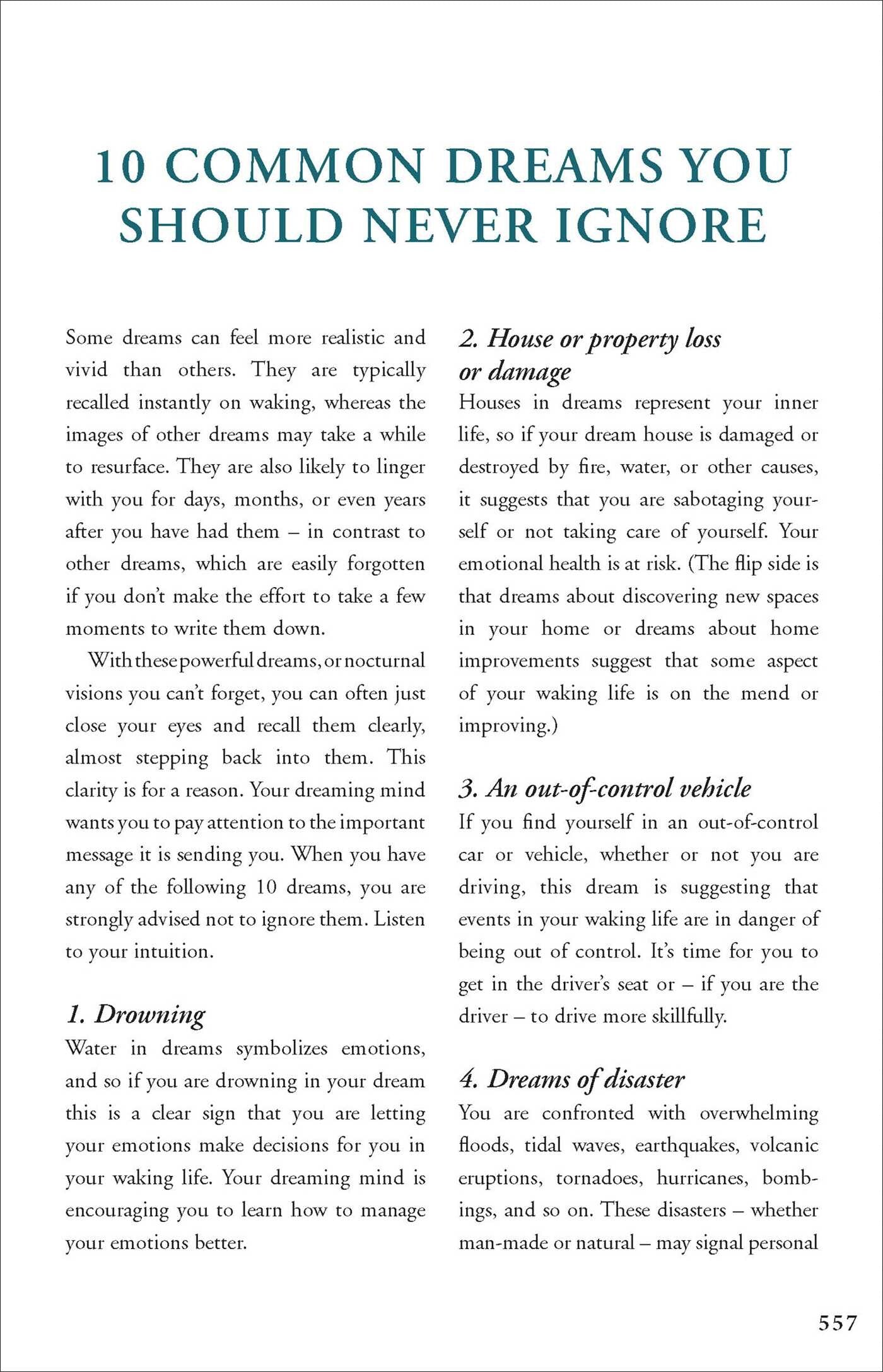 The Dream Dictionary By Theresa Cheung