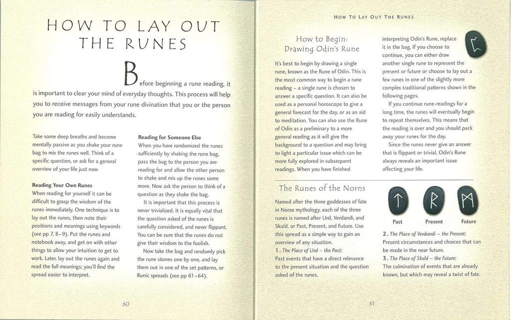 The Nordic Book of Runes Learn to use this ancient code for insight, direction, and divination