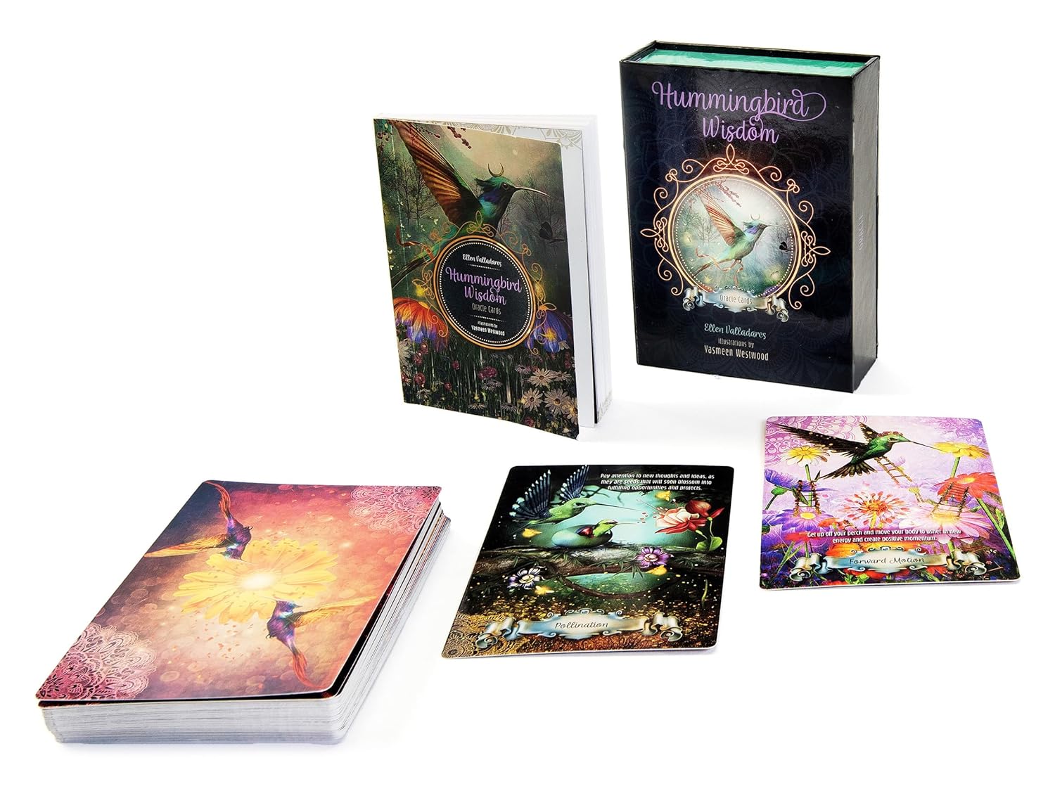 Hummingbird Wisdom Oracle Cards : (Oracle Kit Box Set with 44 Cards and Guide Book)