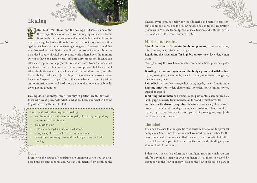 The Complete Smudging Handbook: 67 Herbs, Woods, and Resins for Clearing and Emotional Balance