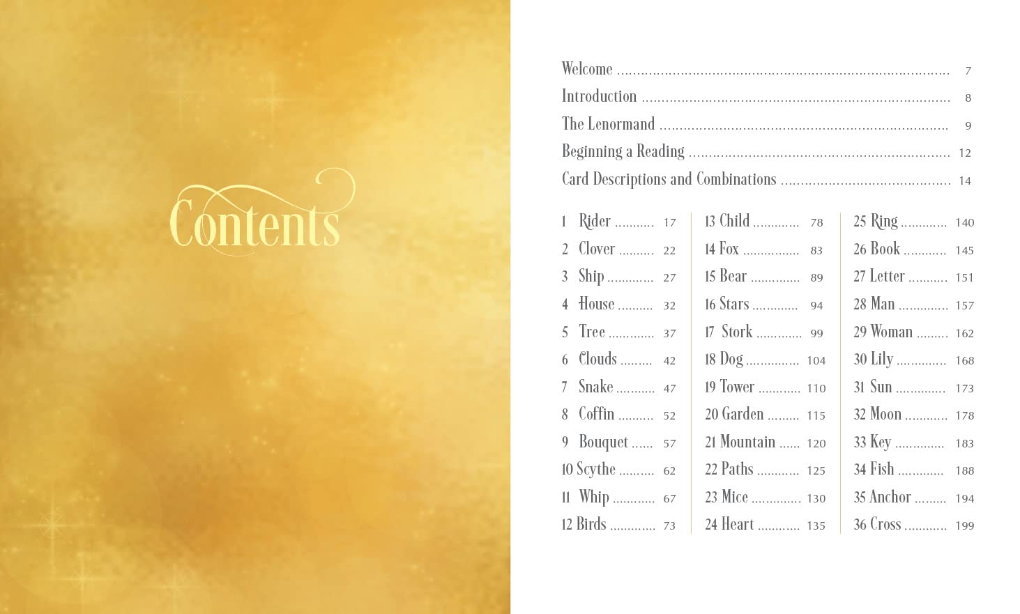 Lenormand of Enchantment : (Oracle Kit Box Set with 36 Cards and Guide Book)