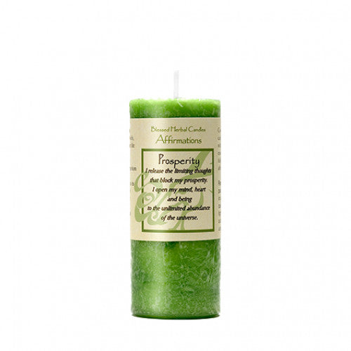 Prosperity Affirmation Candle