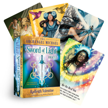 The Archangel Michael Sword of Light Oracle A 44-Card Deck and Guidebook