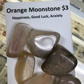 Tumbled Moonstone Orange