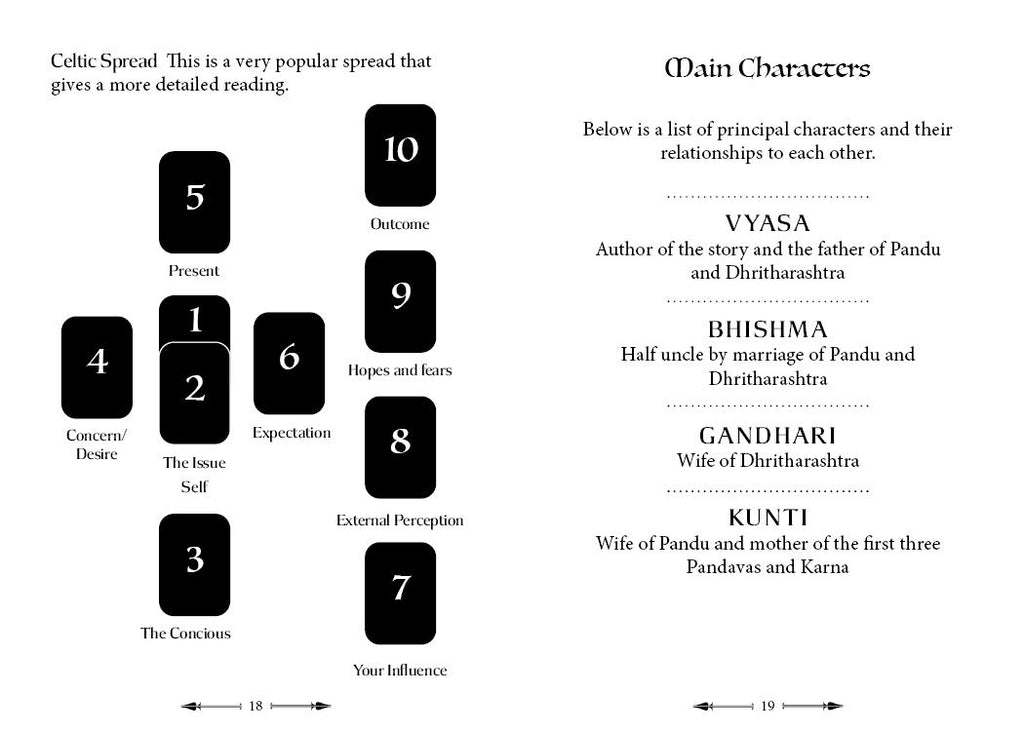 The MahÄbhÄrata Oracle: (Oracle Kit Box Set with 36 Cards and Guide Book)