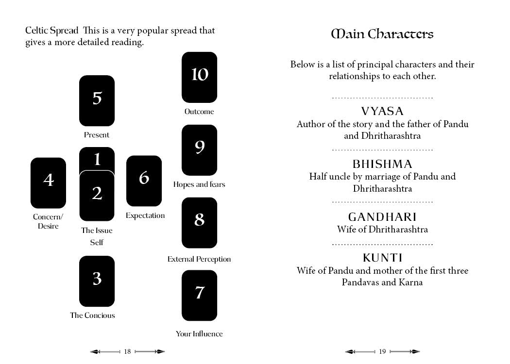 The MahÄbhÄrata Oracle: (Oracle Kit Box Set with 36 Cards and Guide Book)