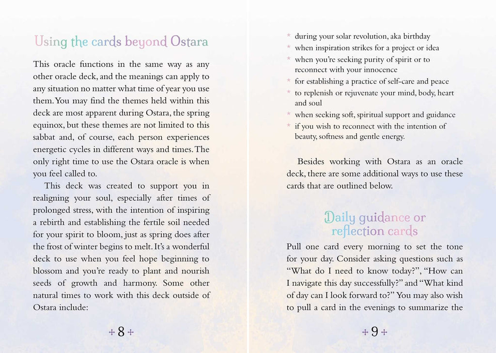 Seasons of the Witch - Ostara Oracle