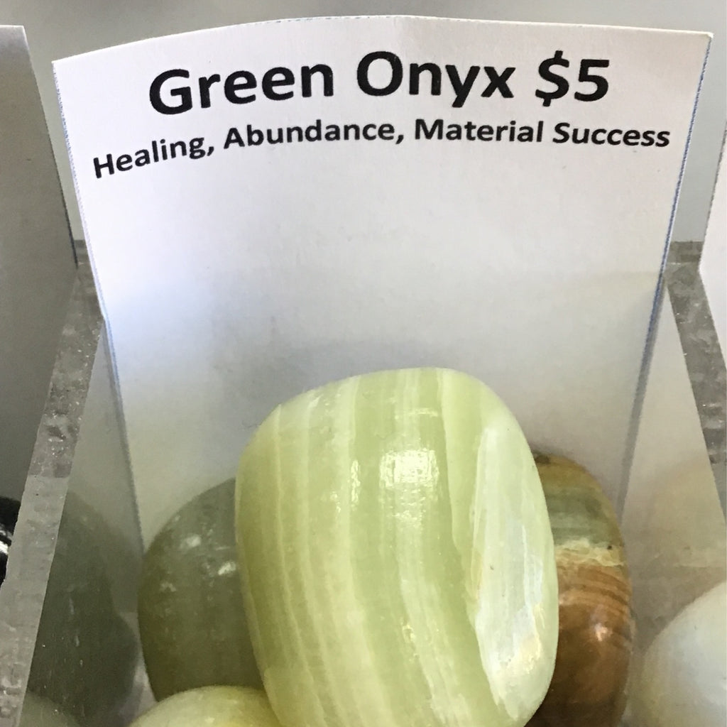 Tumbled Onyx Green