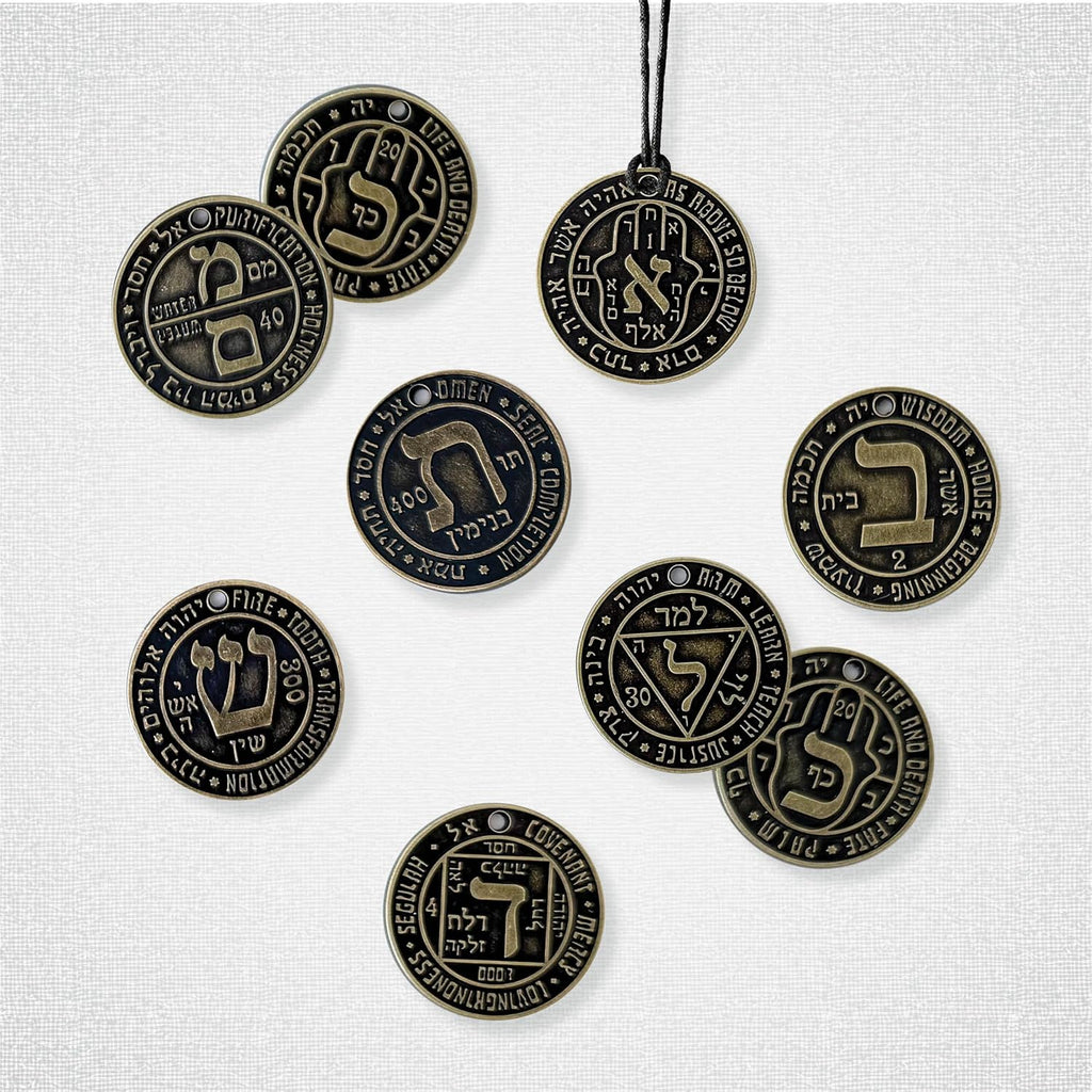 Hebrew Casting Lots : Practical Kabbalah Talismans (Book and Talisman Set)