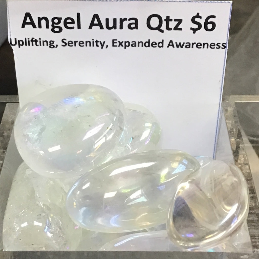 Tumbled Quartz Angel Aura