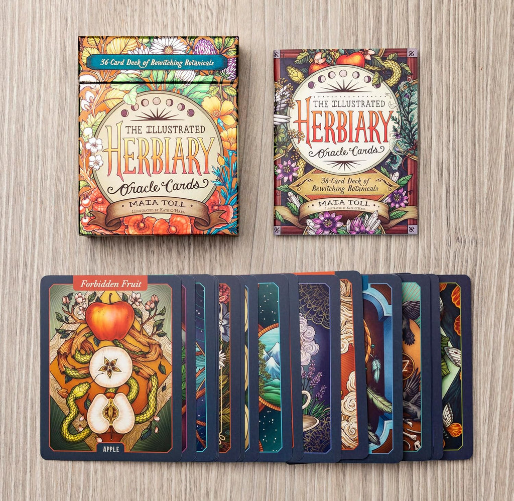 The Illustrated Herbiary Oracle Cards: 36-Card Deck of Bewitching Botanicals (Wild Wisdom) Cards
