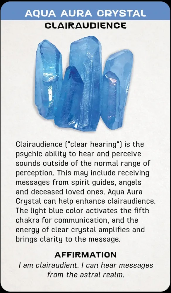 Crystal Blessing Cards