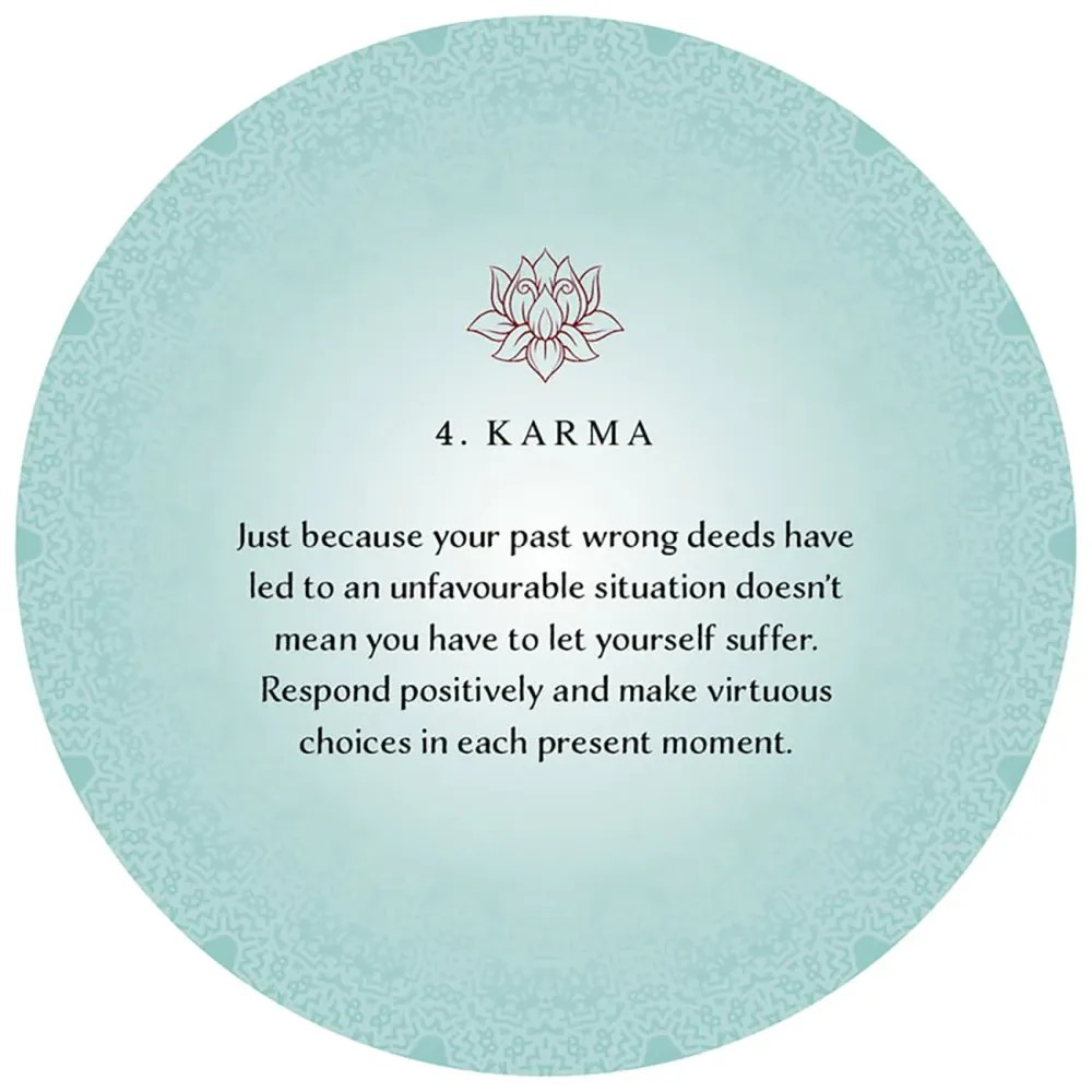 Buddhism Oracle Cards: The Science of Peace & Happiness