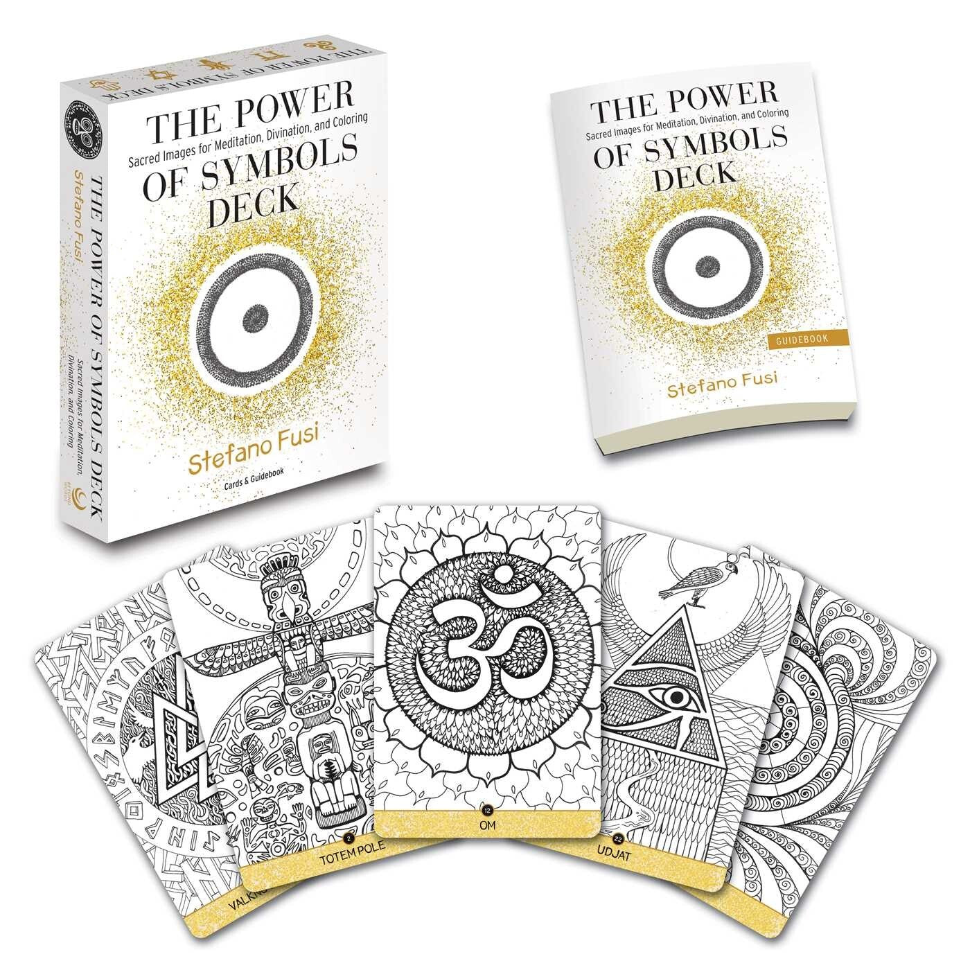 The Power of Symbols Deck: Sacred Images for Meditation, Divination, and Coloring
