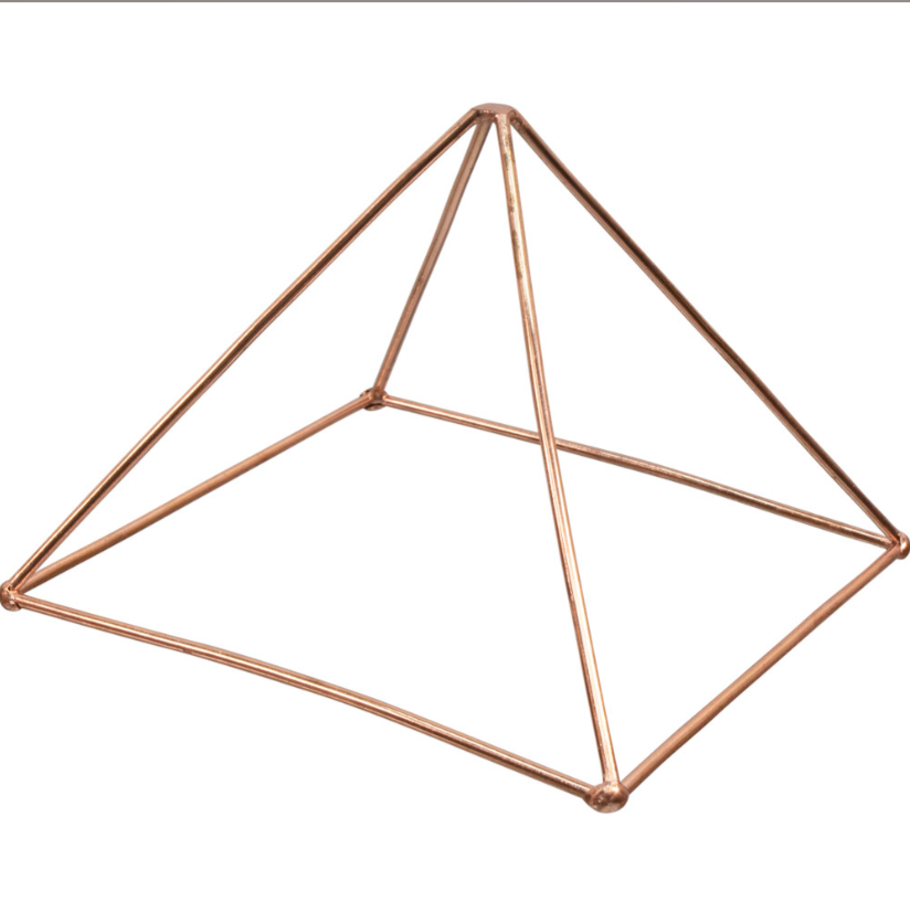 Solid Copper Pyramid