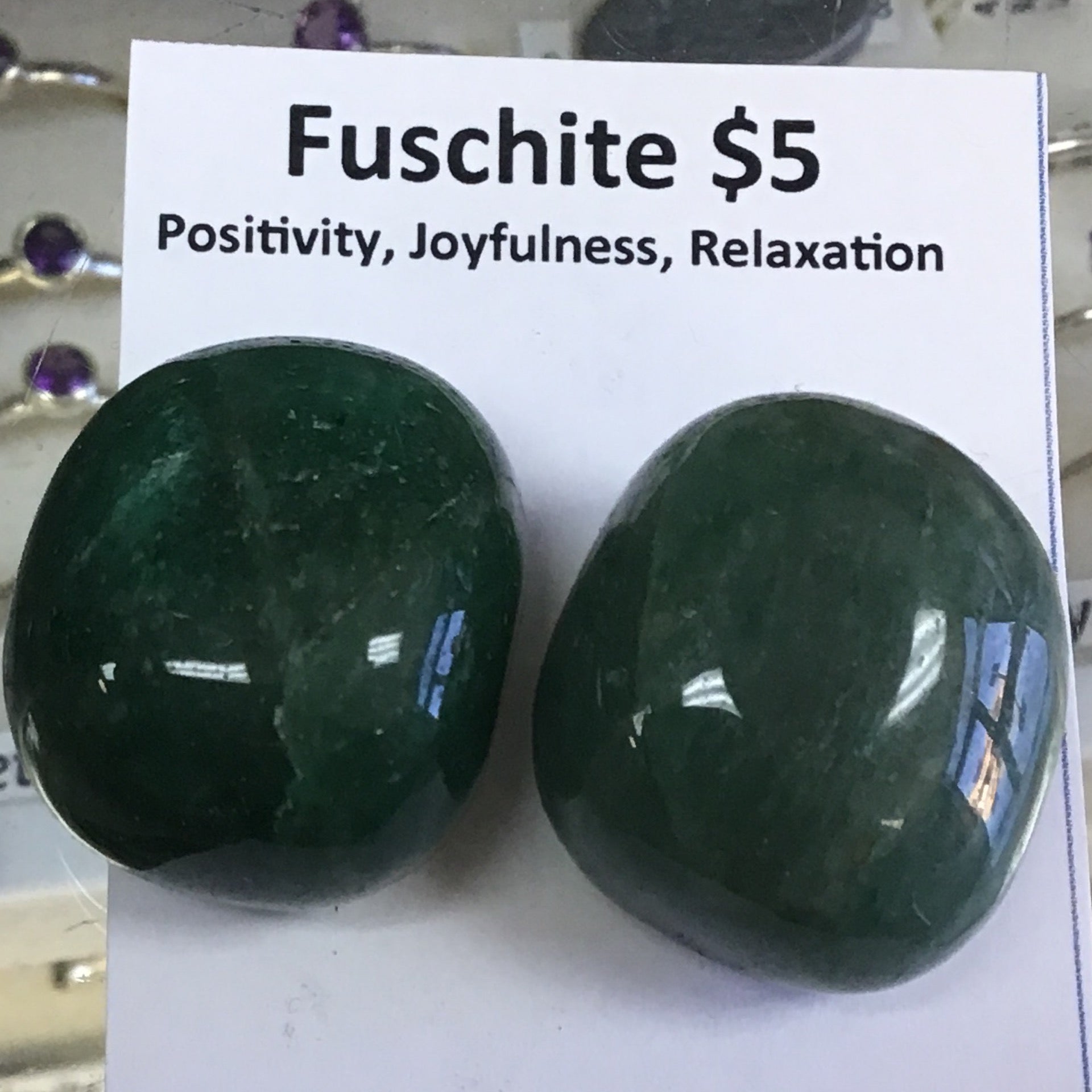 Tumbled Fuschite