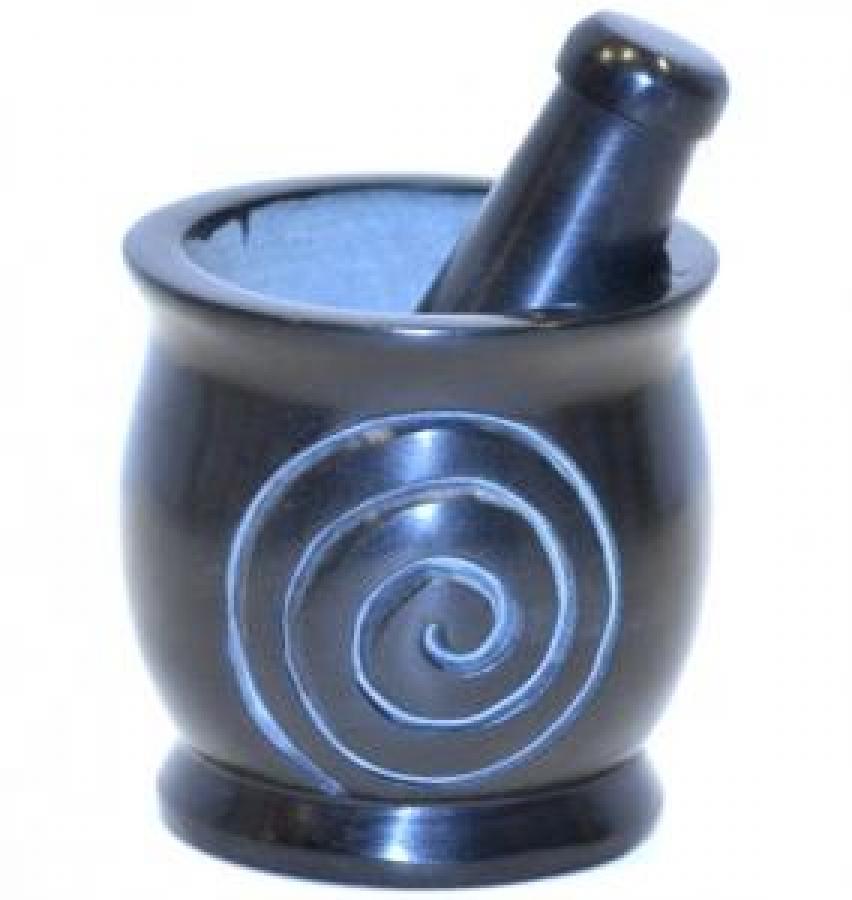 Spiral Pestle & Mortar