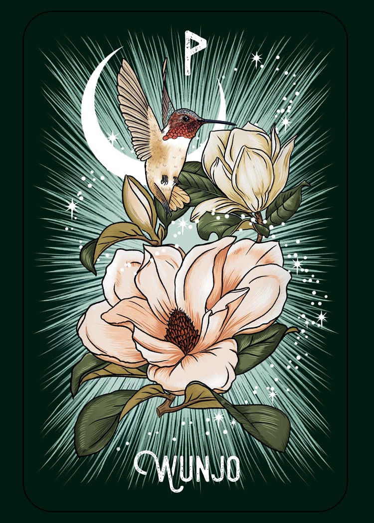 The Witch'„¢s Familiar Runic Oracle: A 24-Card Deck and Guidebook