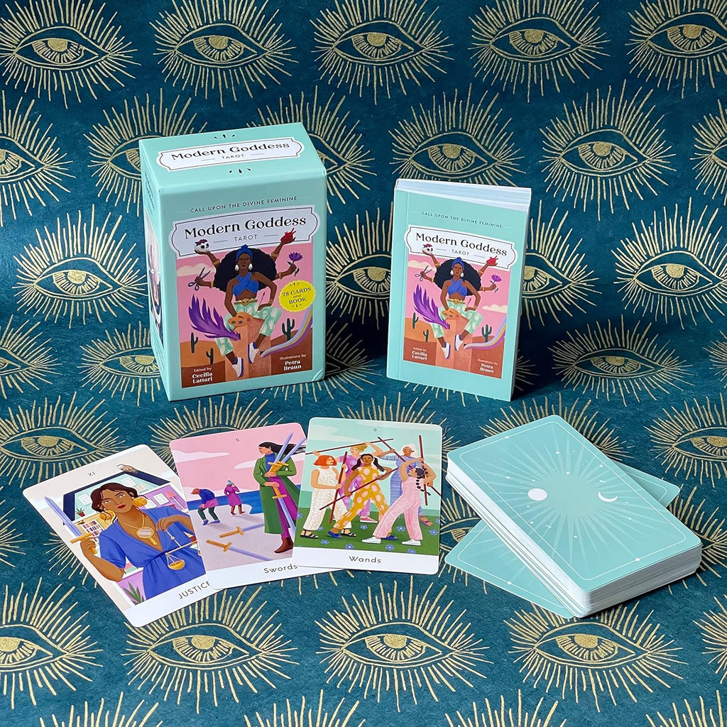 Modern Goddess Tarot Deck: Call Upon the Divine Feminine: A 78-Card Tarot Deck with Guidebook