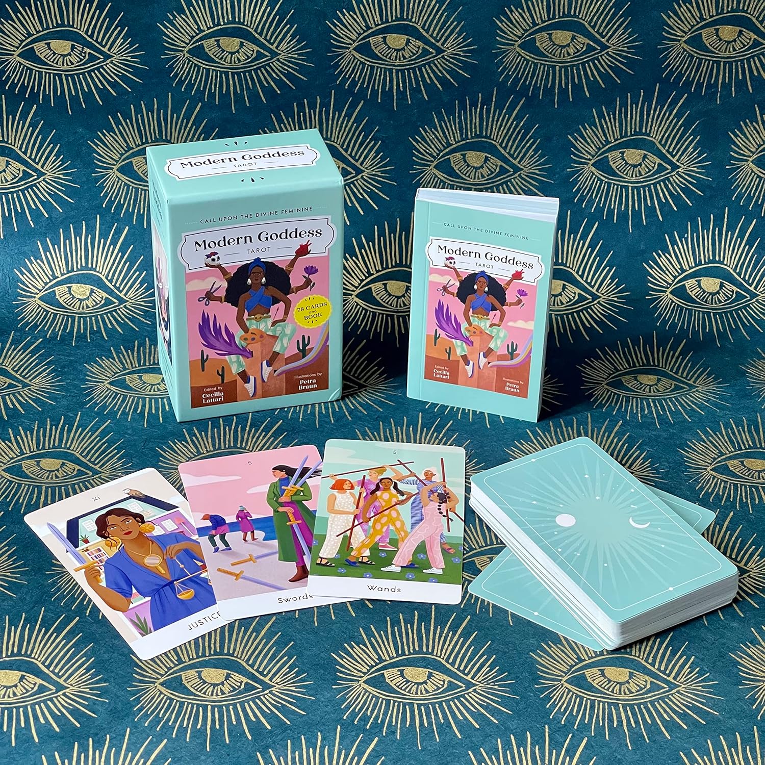 Modern Goddess Tarot Deck: Call Upon the Divine Feminine: A 78-Card Tarot Deck with Guidebook