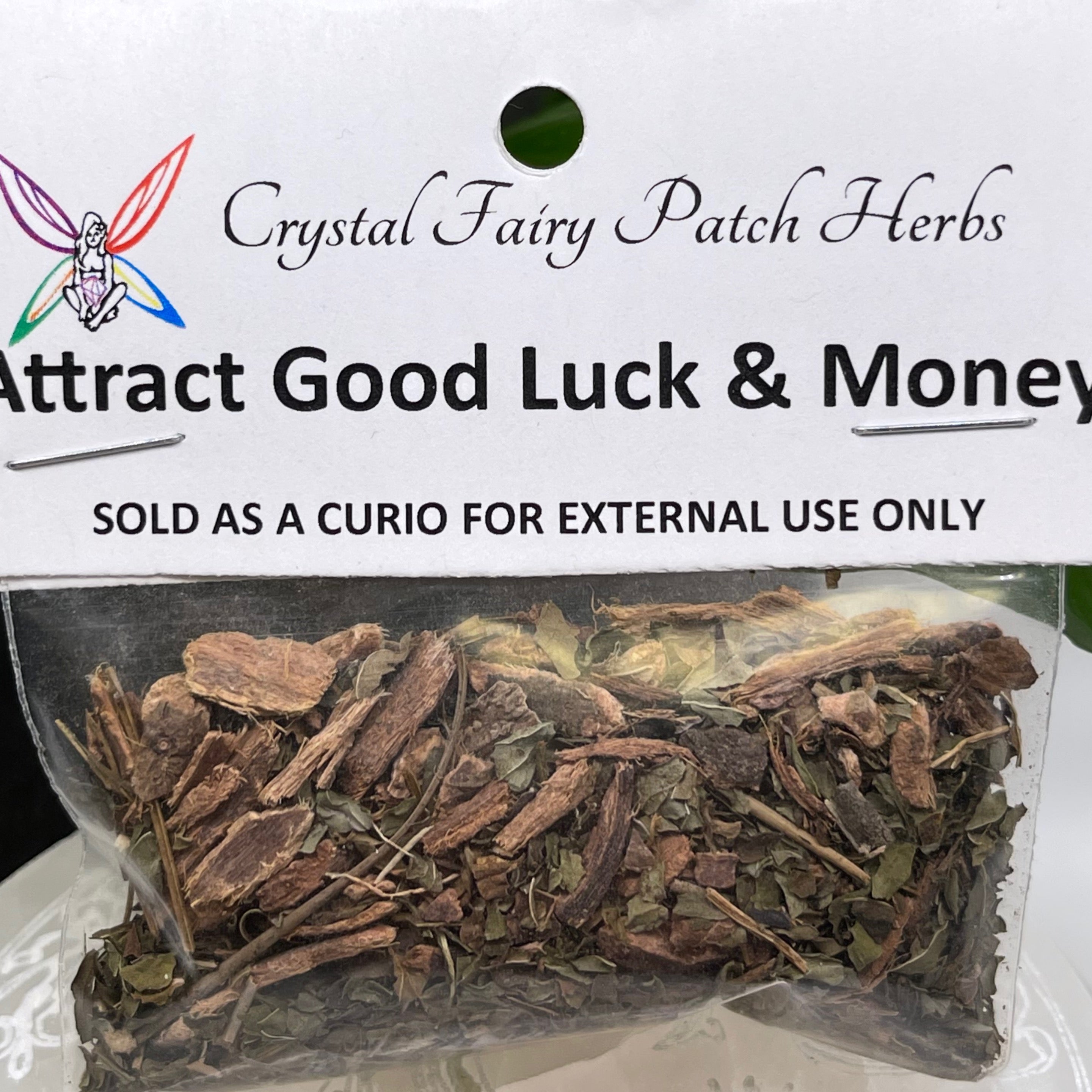 Attract Good Luck & Money Herbal Spell