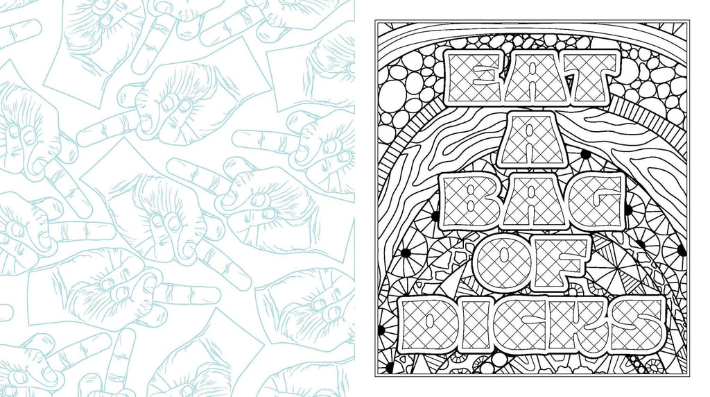 I F**king Love Coloring!: A D*mn Good Coloring Book - More Than 100 Pages to Color