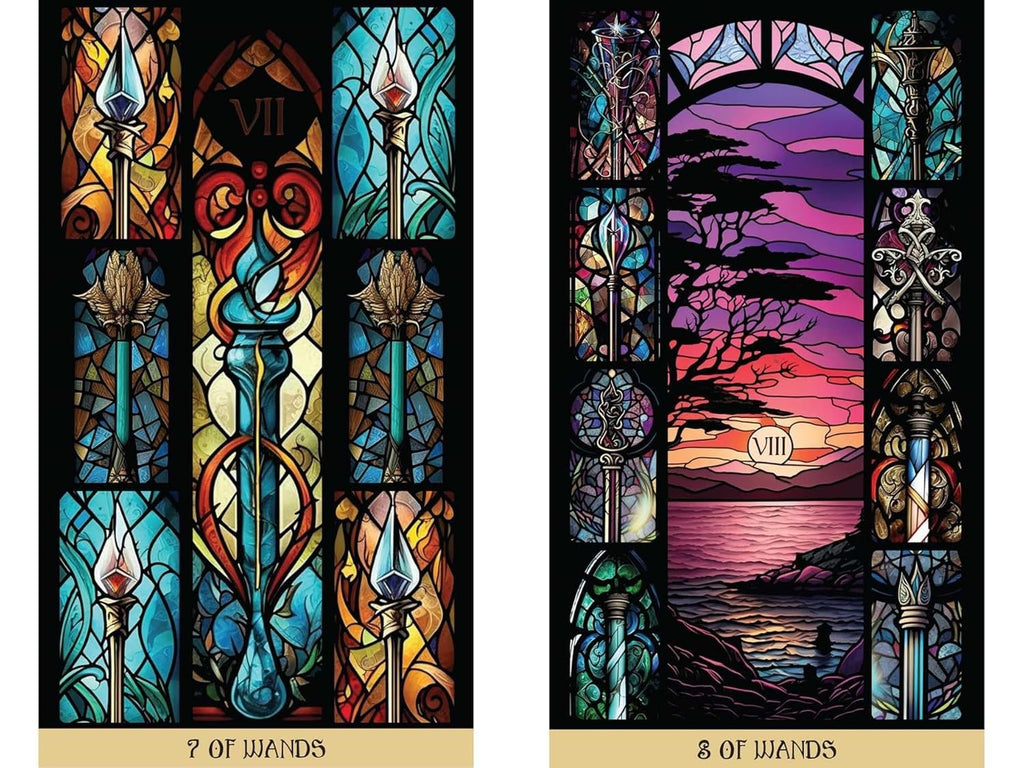 The Stained Glass Tarot: An Illuminated Journey through the Cards
