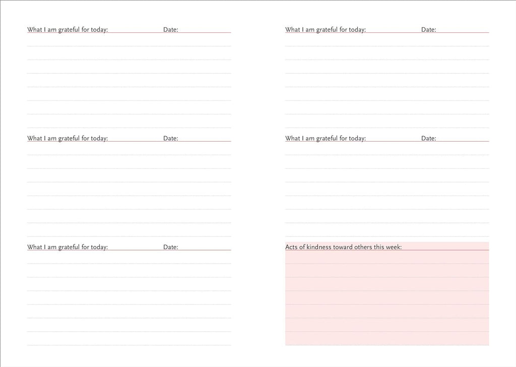 A Daily Dose of Gratitude Journal