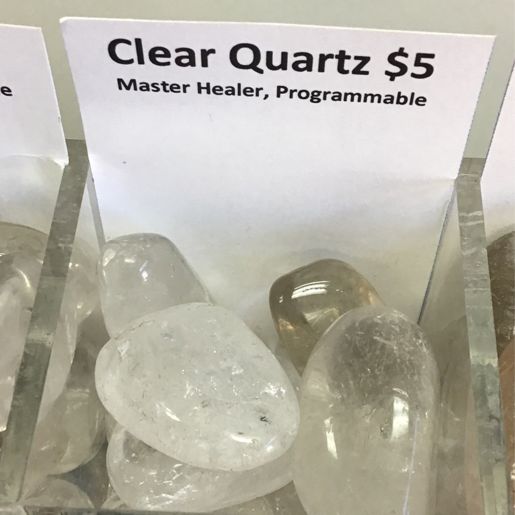 Tumbled Quartz Clear