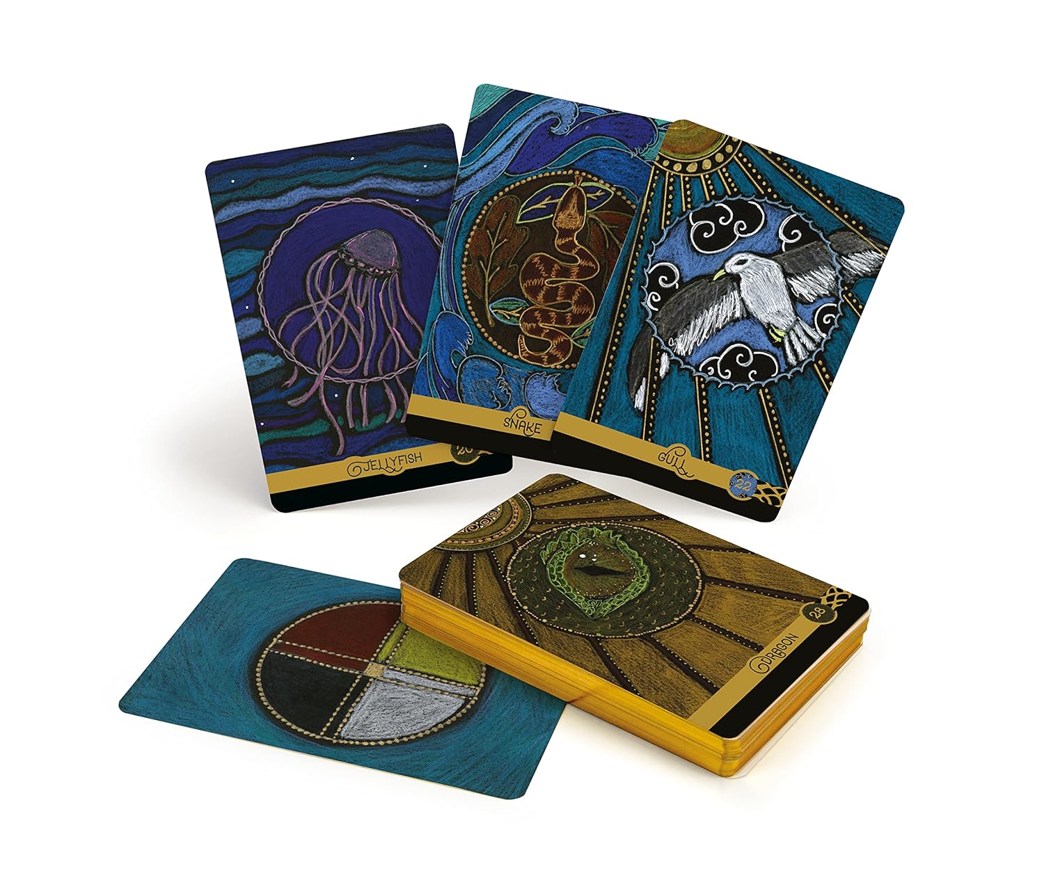 The Wild Elemental Oracle: (Oracle Kit Box Set with 44 Cards and Guide Book)