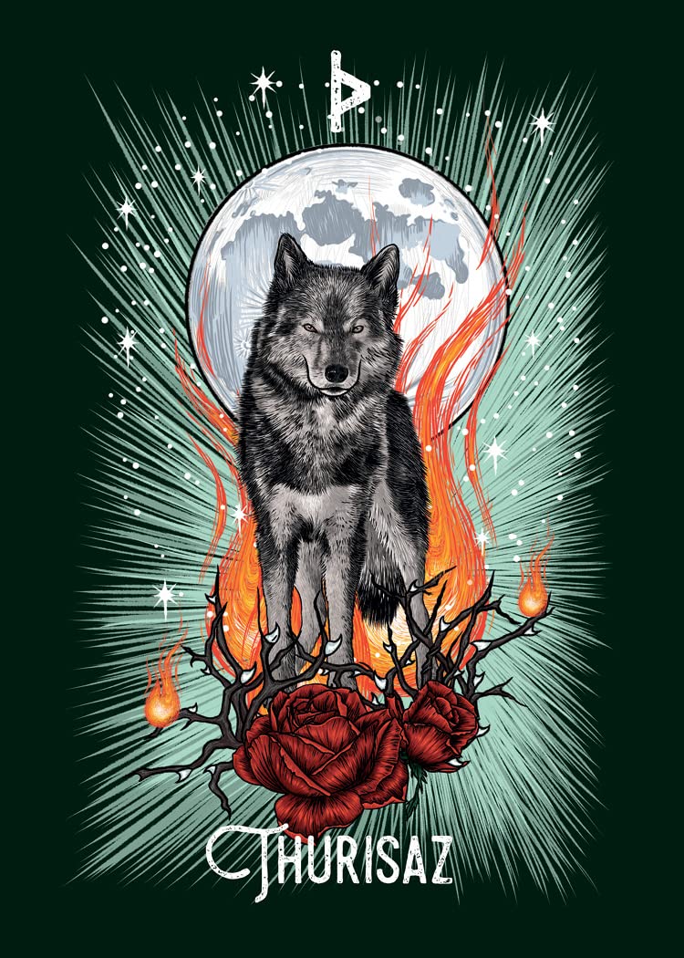 The Witch'„¢s Familiar Runic Oracle: A 24-Card Deck and Guidebook