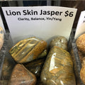 Tumbled Jasper Lion Skin