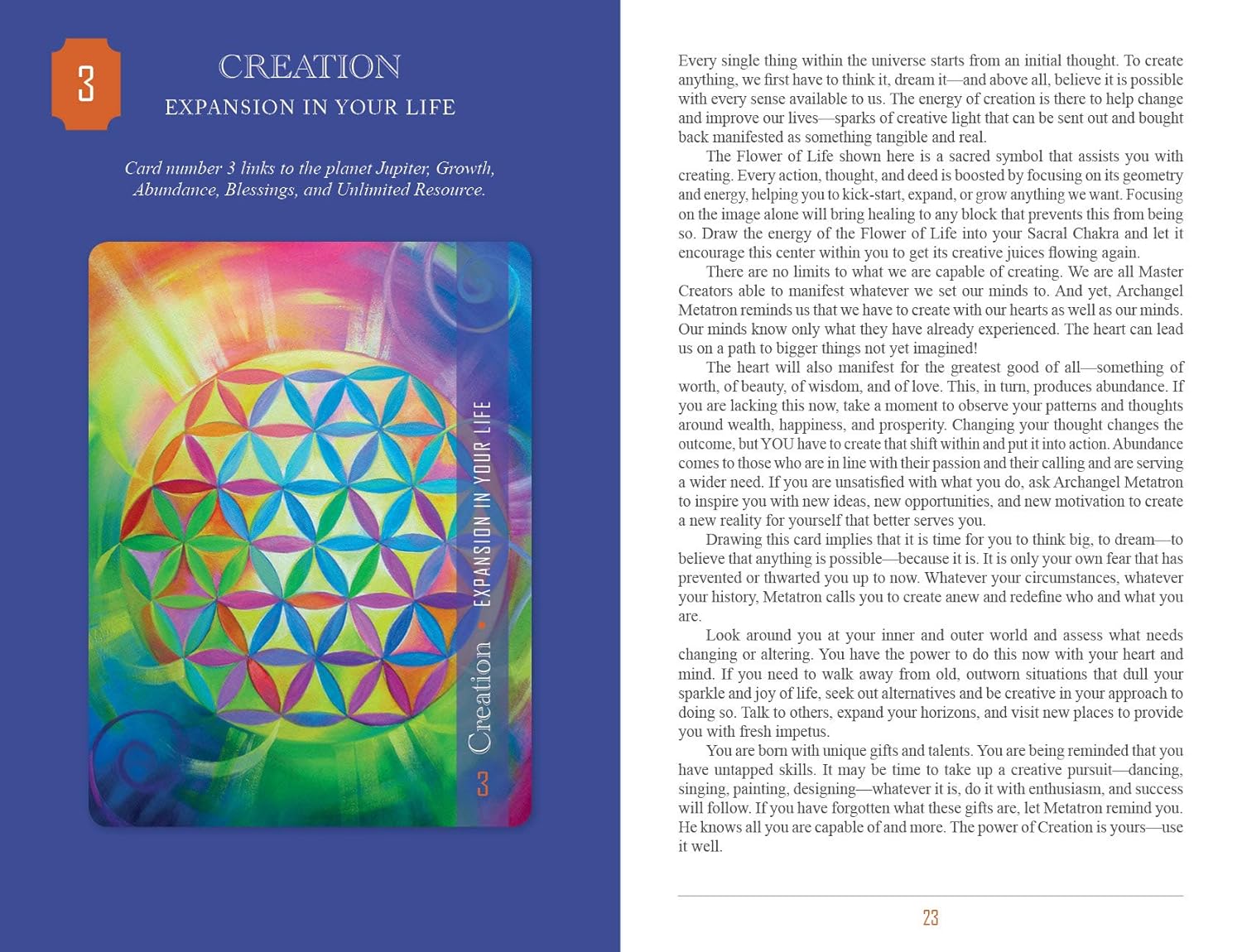 The Archangel Metatron Self-Mastery Oracle: (Oracle Kit Box Set with 55 Cards and Guide Book)