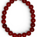 8mm Mountain Jade Beaded Bracelet