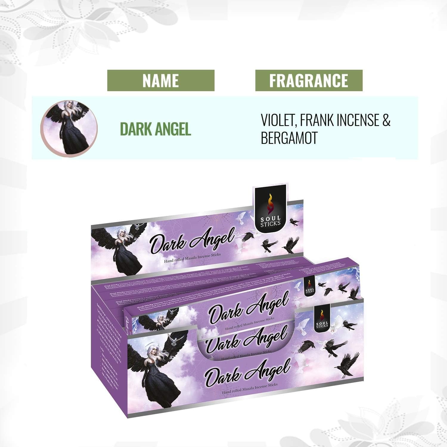 Vampire's Orchid Natural Masala Incense Sticks