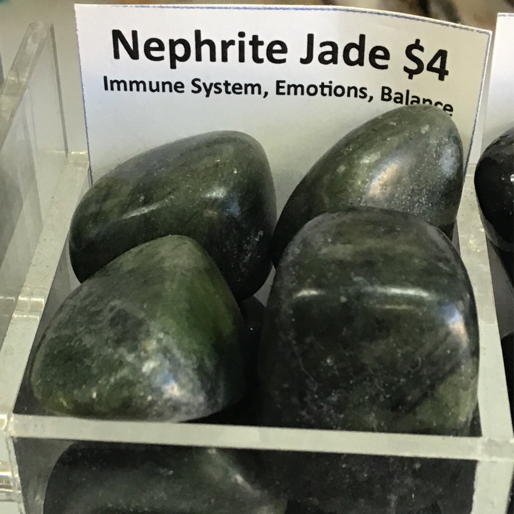 Tumbled Jade Nephrite