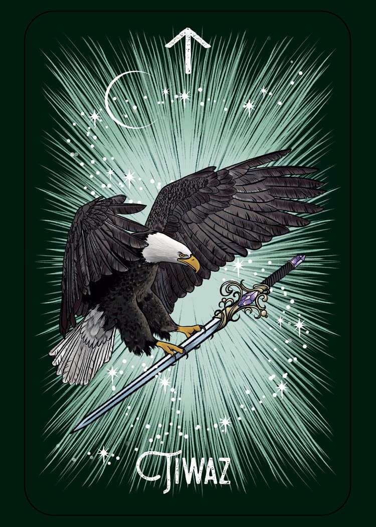 The Witch'„¢s Familiar Runic Oracle: A 24-Card Deck and Guidebook