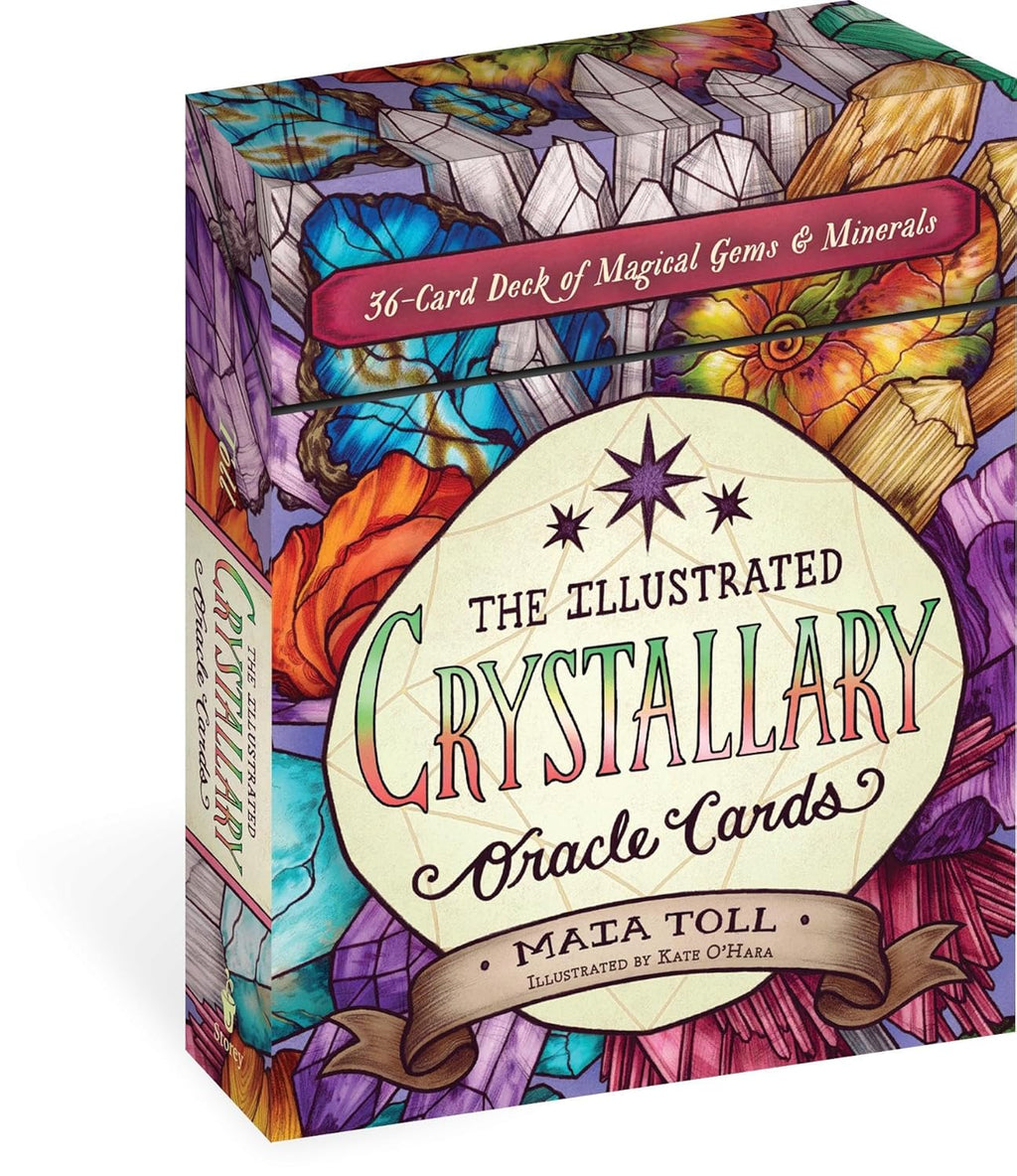 The Illustrated Crystallary Oracle Cards: 36-Card Deck of Magical Gems & Minerals (Wild Wisdom) Cards