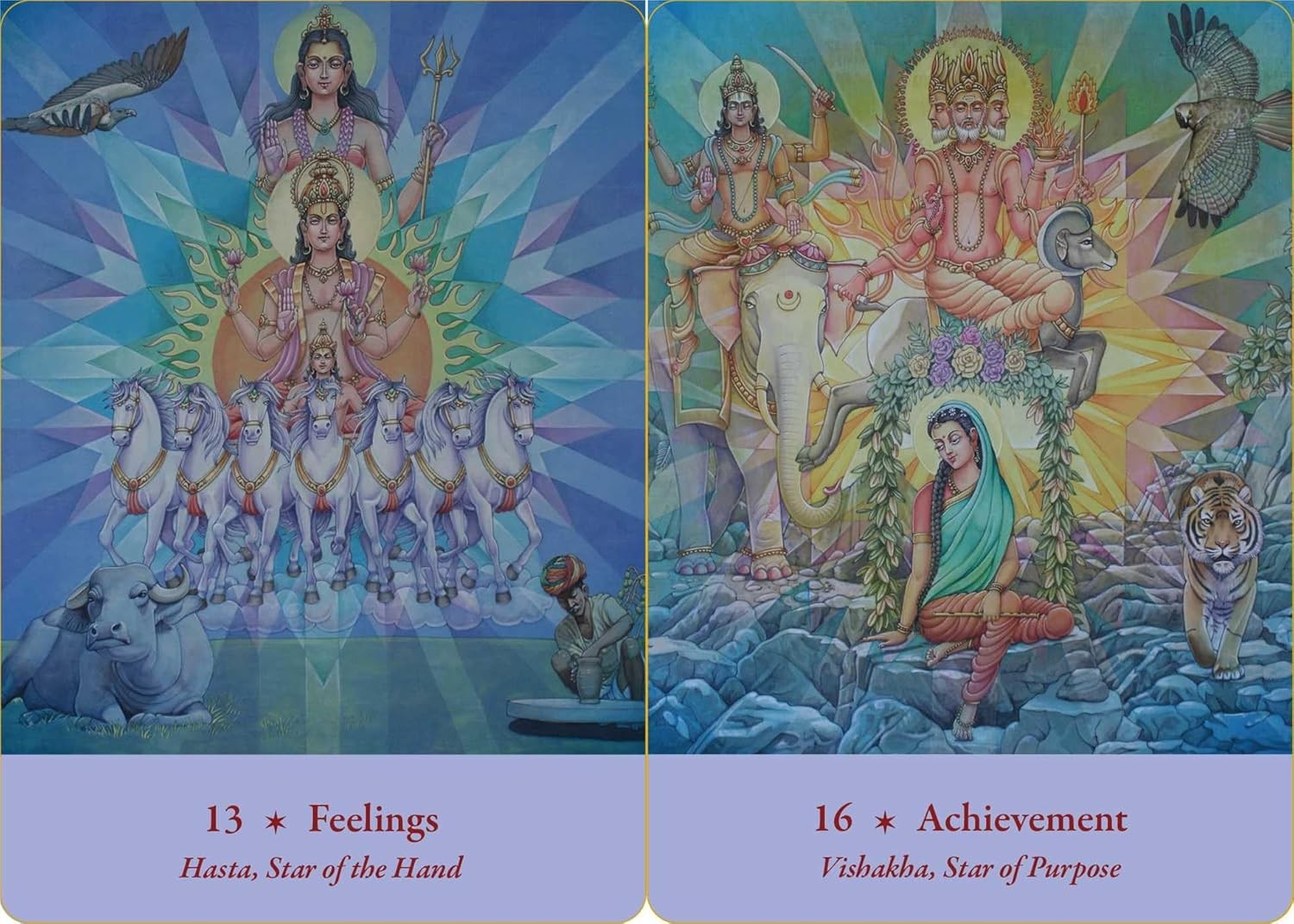 The Zodiac Light Oracle: Nakshatras, Sun Signs, and Planets