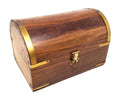 Wooden Chest Rustic Finish 4"x6"x3.75"