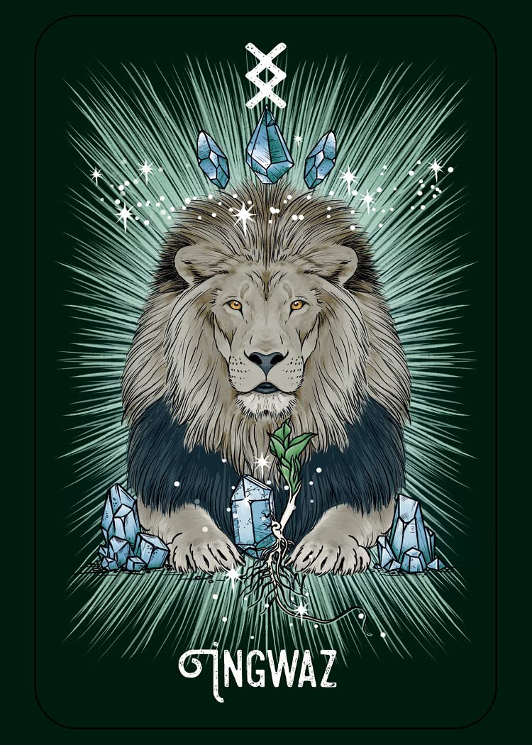 The Witch'„¢s Familiar Runic Oracle: A 24-Card Deck and Guidebook